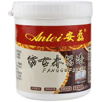 安磊水性木器漆仿古半透明