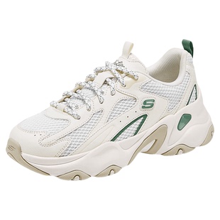 斯凯奇熊猫鞋5代2026春新款男女款老爹时尚简约透气运动鞋