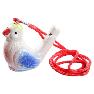 创意可爱小鸟陶瓷口哨加水吹鸟叫哨子水鸟景区儿童玩具幼儿园奖品