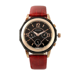 霸气大表盘手表女大气质女士休闲皮带时尚个性小众品牌正品时装表