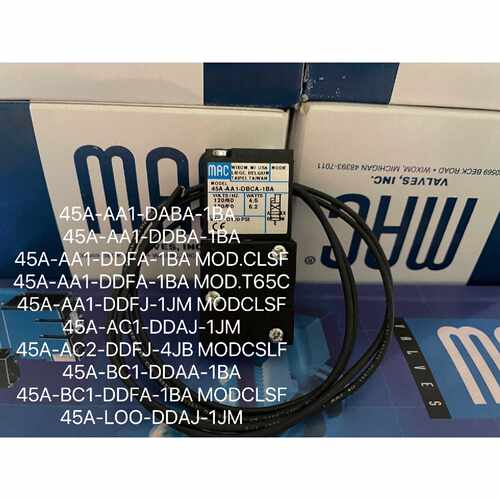 【请询价】美国Mac电磁阀全新议价45AAA1DAA1A