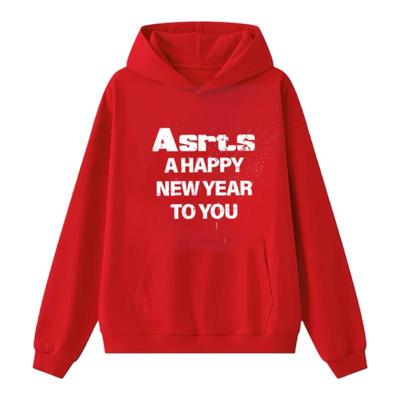 新款Asrts情侣重磅加厚连帽卫衣