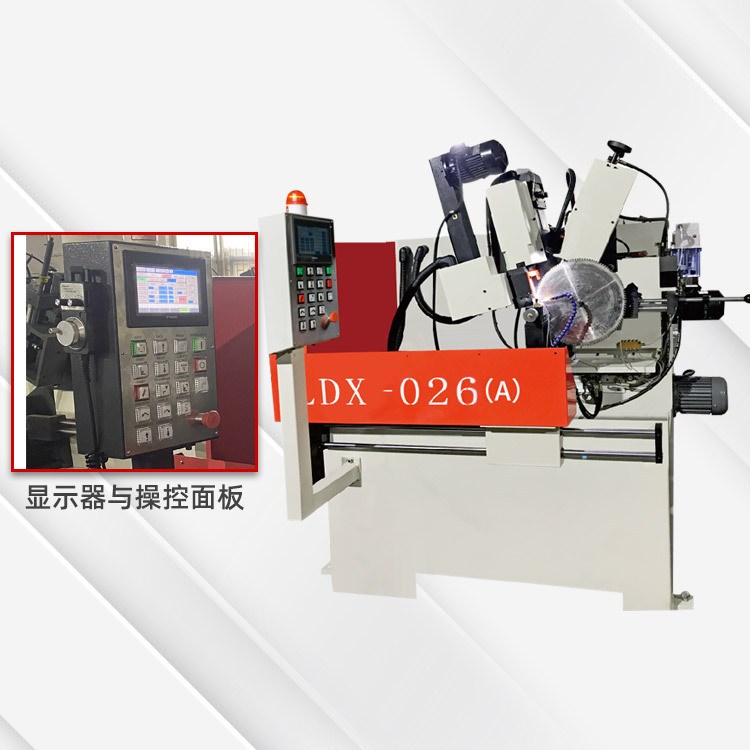 LDX-026(A)全数控合金圆锯片前后角磨齿机，伺服数控冷锯片磨齿机