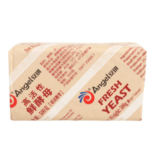 安琪高活性鲜酵母500g*40 整箱商用面包烘焙发面馒头湿孝母发酵粉