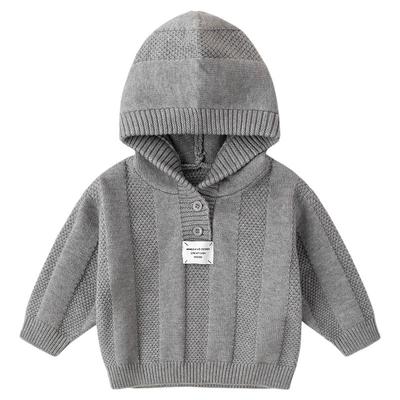 嘟嘟家男童连帽毛衣冬装新款