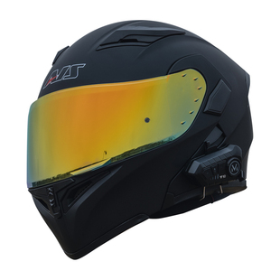 艾狮摩托车头盔男女机车全盔揭面盔蓝牙双镜四季骑行3C认证安全帽