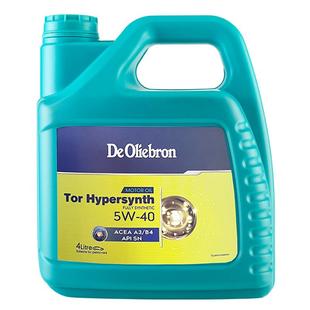 油井5W-40进口全合成汽车发动机机油5W40通用柴油润滑油SN A3/B4