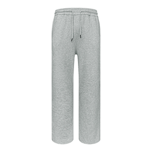 春秋宽松微喇弯刀卫裤直筒休闲裤黑色西裤版型运动长裤阔腿裤男款