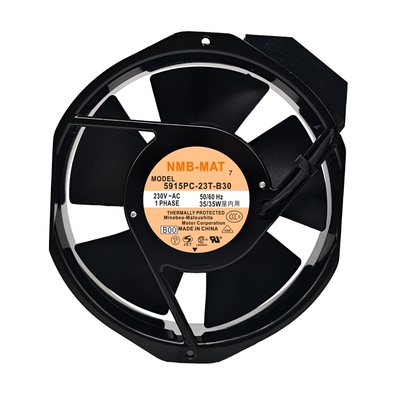 NMB全新5915PC-20T/22T/23T-B30/B20轴流风机柜散热风扇230V17238