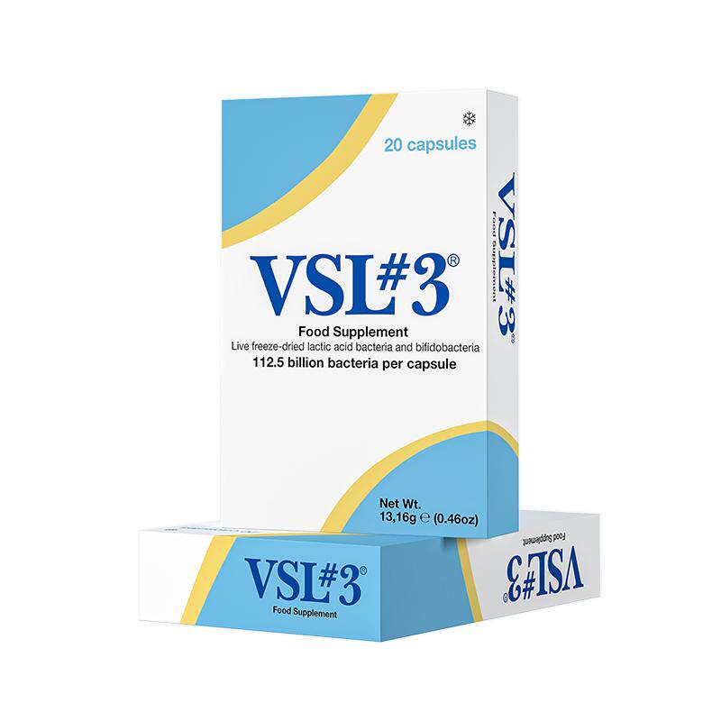 VSL#3蔚施乐肠胃不适肠易激用IBS高活性1125亿益生菌3盒冷链发货