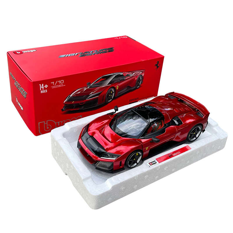 比美高1:18法拉利F80马王2026款超跑车模合金汽车模型收藏摆件
