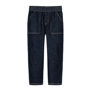 Levi's李维斯童装儿童裤子男童原牛软牛仔裤春季大童休闲裤阔腿裤