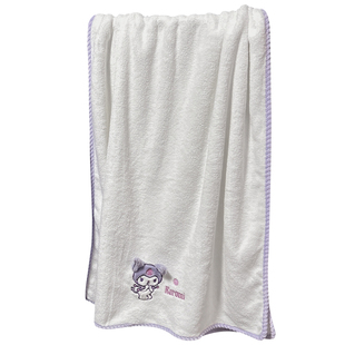 可爱库洛米浴巾女2025新款比全棉纯棉吸水速干情侣一对毛巾三件套