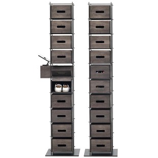 创意鞋柜轻奢高级感实木入户新型鞋架门口收纳鞋盒夹缝立式置物架