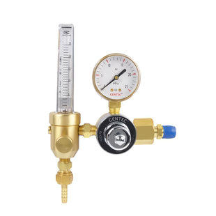 GENTEC美国捷锐195A-50L195A-25L氩气减压器黄铜钢瓶减压阀压力表