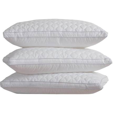 多喜爱家纺全棉枕头家用单双人枕芯学生枕头芯对枕宿舍低枕一对装