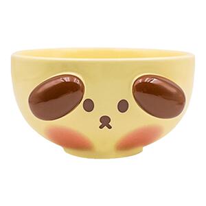 可爱猪猪陶瓷碗带勺送礼餐具家用情侣吃饭碗卡通高颜值女生米饭碗
