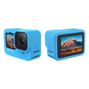 TELESIN泰迅适配GoPro12/11/10/9硅胶保护套保护壳防摔防油污套适配GoPro9/10/11/12配件适用gopro保护套