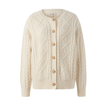 ELAND100%绵羊毛宽松针织衫