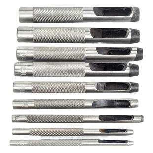 圆柱冲钢皮带冲打孔冲孔器皮革开孔冲子打洞打眼表带裤带腰带家用