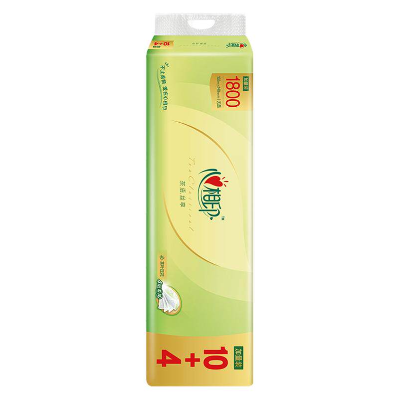 心相印卷纸1800g4层加厚实心大卷