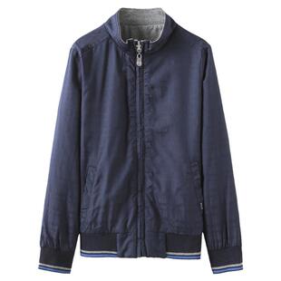 ELLE童装男童外套双面穿春秋kids中大童双层儿童拉链衫男孩夹克衫