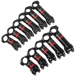 UNO自行车把立7度17度铝合金锻造立管60-130MM亮黑28.6*31.8口径