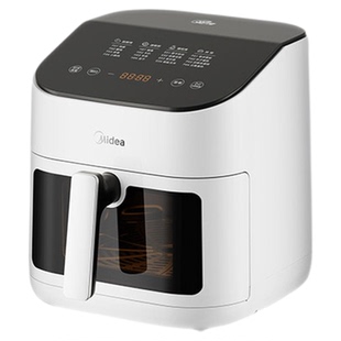 美的空气炸锅家用7升大容量双热源全自动智能可视免翻面2025新款