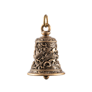 琢匠龙吟铃铛吊坠铜铃响声大汽车挂件钥匙扣国风背包挂饰复古车挂