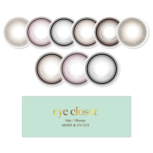 【15mm超大直径】T-Garden eye closet彩色隐形眼镜日抛10片集合