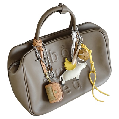 bounded有界小牛皮大容量公文包