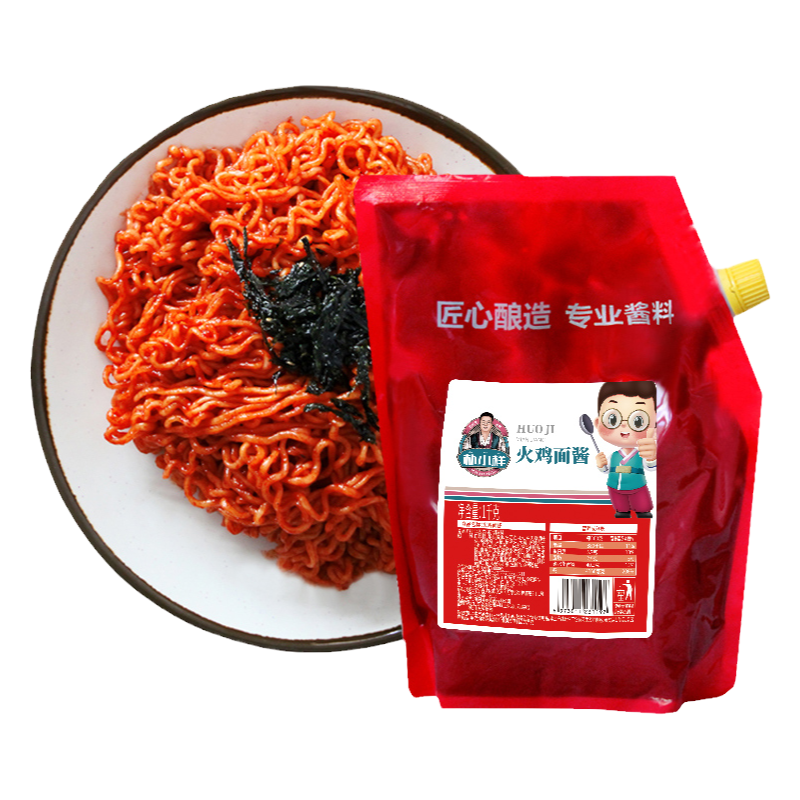 韩式火鸡面酱料1kg餐饮商用拌面