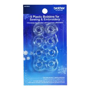 【Brother旗舰店】兄弟牌家用缝纫机绣花机专用空梭芯8枚