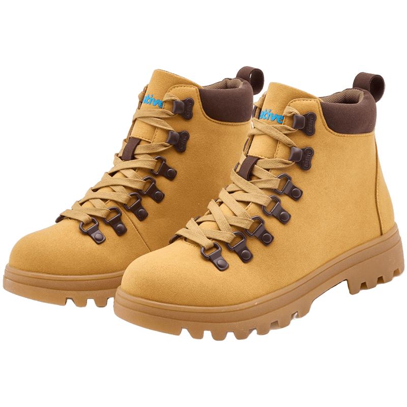 Native秋冬大黄靴马丁靴子男女鞋户外徒步休闲鞋时尚
