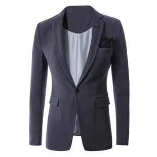 2025新款皮衣外套男修身韩版高级感小西装痞帅西服机车PU皮夹克潮