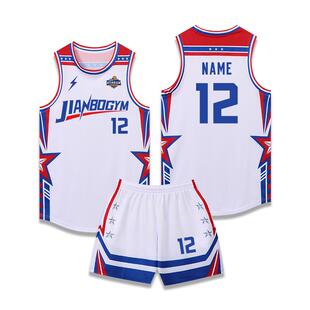 球衣篮球服套装定制男女初高中大学生比赛训练队服速干美式背心