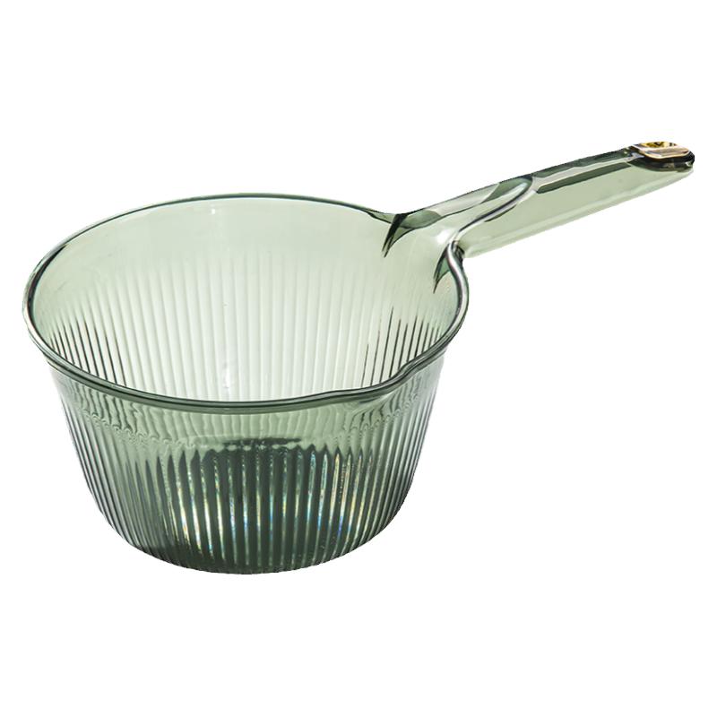 摩登主妇水瓢家用长柄水舀子厨房塑料加厚水漂洗菜洗澡勺子瓢水勺