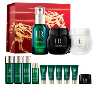 【直播间限时立减】HR赫莲娜明星修护套装黑白绷带面霜绿宝瓶精华
