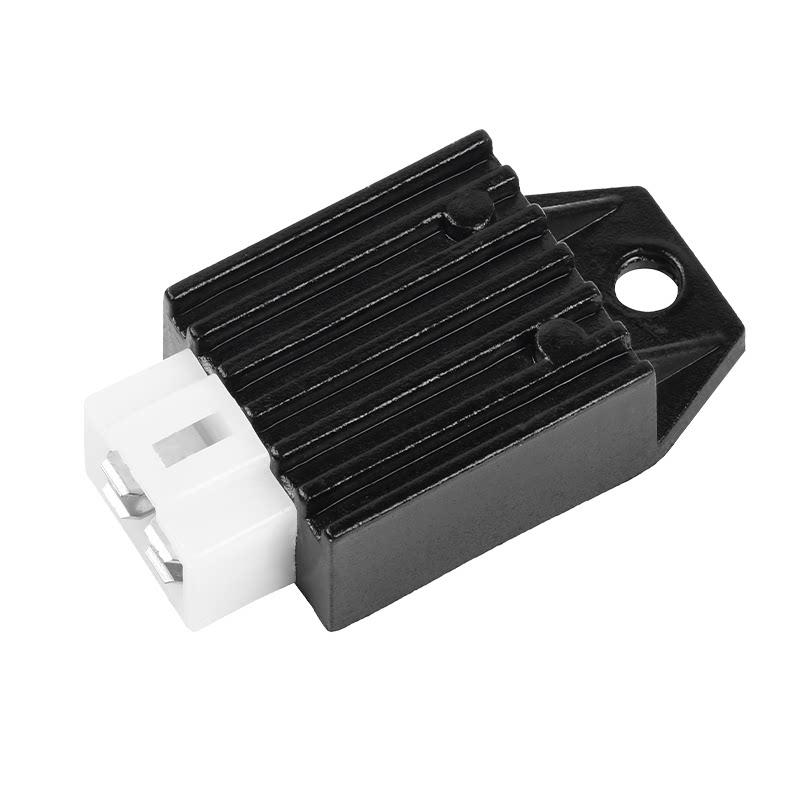 踏板摩托车GY6-125整流器4/5线光阳豪迈调压稳压器单硅交流改直流