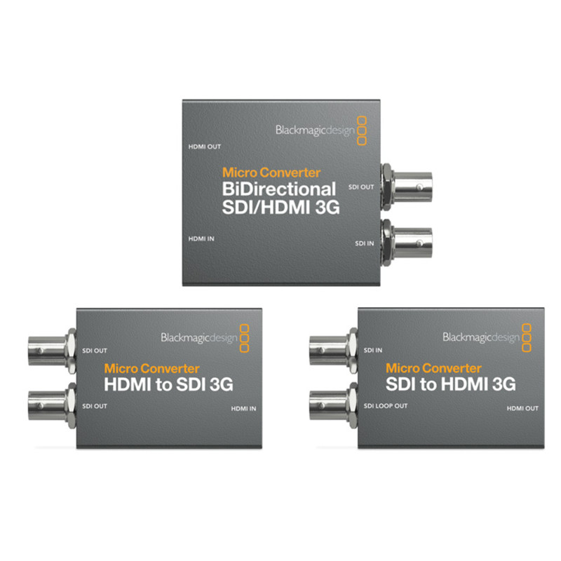 Blackmagic Design BMD转换器3G广播级盒HDMI to SDI高清信号互转