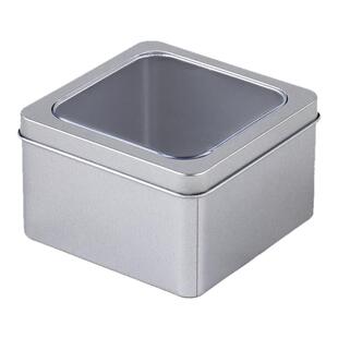 圆形马口铁盒正方形提拉米苏盒子罐子蛋糕食品级西点慕斯甜品包装