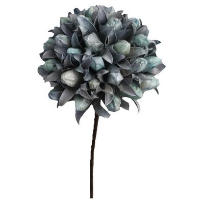 精致玉兰干花真花花束客厅插花