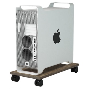 电脑主机托架底座增高移动带轮滑轮架子台式机主机拖托盘置物托架