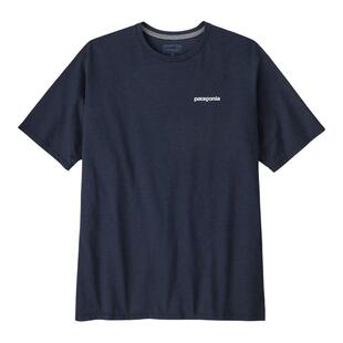 patagonia巴塔哥尼亚 男士短袖经典混纺印花T恤 P-6 Logo 38504