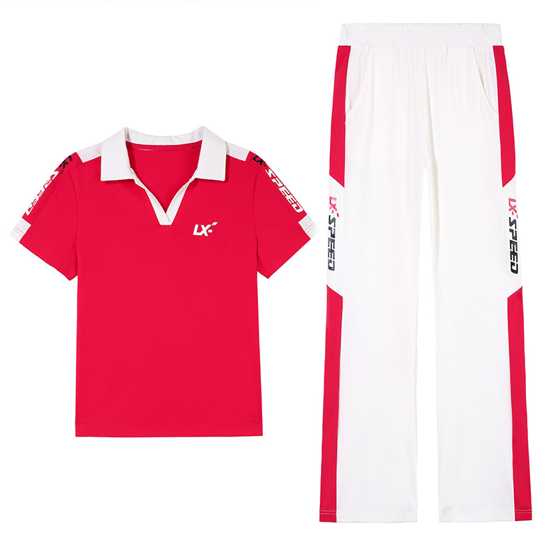 高档冰丝喇叭裤时尚运动服套装女2026夏季新款宽松跳舞广场舞服装