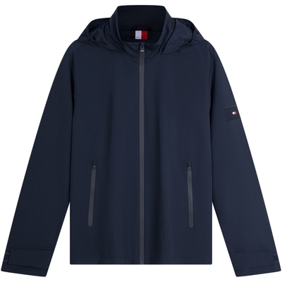 Tommy男装轻薄可收纳帽夹克外套