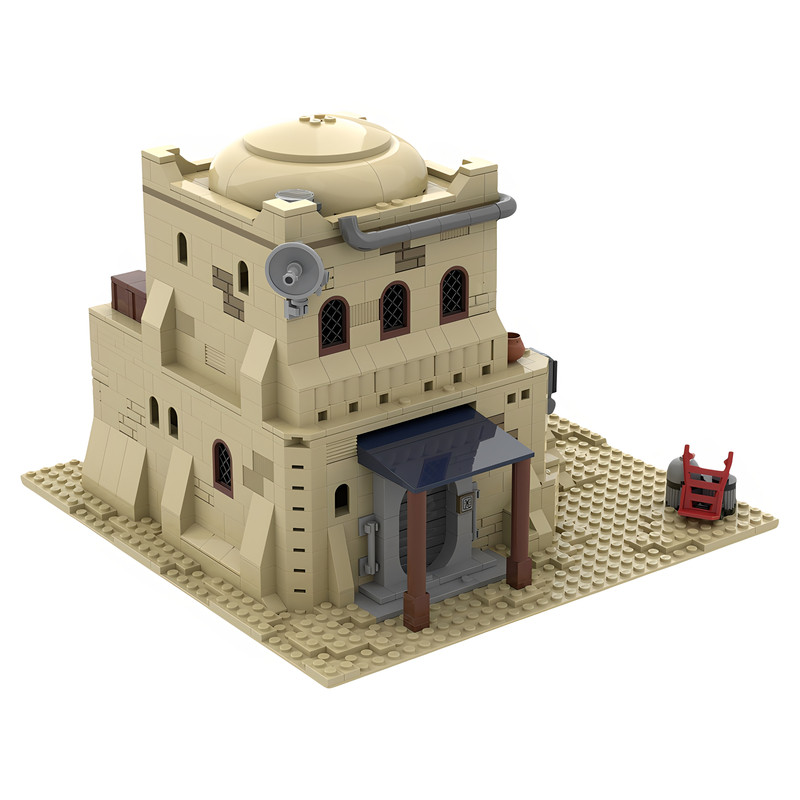 MOC-123177沙漠屋积木