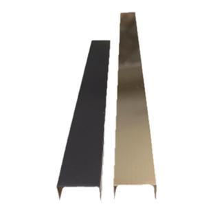 不锈钢踢脚线钛金装饰条包边吊顶背景墙门窗套定制U型金属收边条