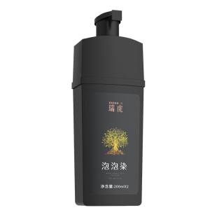瑞虎泡泡染发剂自然黑男女自己在家用染发膏男女官方正品旗舰店