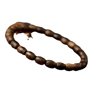 沉香手串女男达拉干沉香散珠黄金绿松石配珠猛犸醒狮手链南红手串